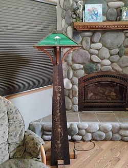 Inlayed Lamp
